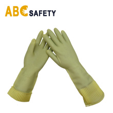 Yellow Household Cleaning Gloves Unlined